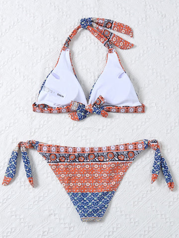 Sets bikini Nodo stampa dappertutto Bohemien