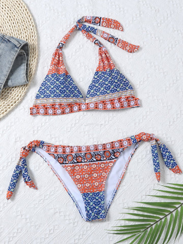 Sets bikini Nodo stampa dappertutto Bohemien