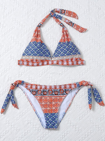 Sets bikini Nodo stampa dappertutto Bohemien